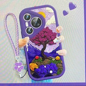 Purple Artistic Phone Case
